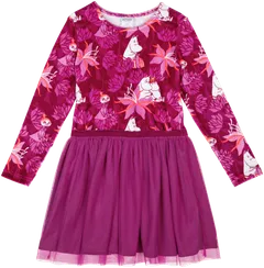 Moomin by Martinex lasten veluurimekko Amaryllis 586105 - Pinkki - 1