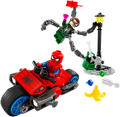 LEGO Super Heroes Marvel 76275 Takaa-ajo moottoripyörällä: Spider-Man vastaan Tohtori Mustekala - 4