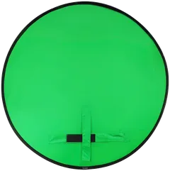 4smarts Chroma-Key Green Screen selkänojaan kiinnitettävä taustakangas - 1