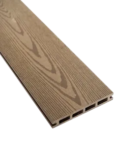 Pieksäwood puukomposiitti terassilauta valkotammi 21x145x3850 puukuvio/hiottu - 1