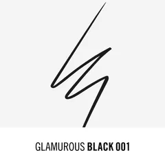 Rimmel 3,5ml Glam'Eyes Professional Liquid Eyeliner 001 Black Glamour nestemäinen rajausväri - 3