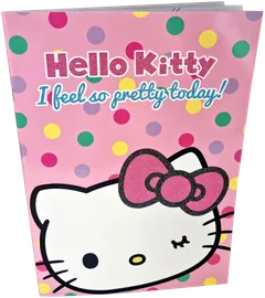 Hello Kitty värityskirja, 4 erilaista kansivaihtoehtoa, sis. 32 väritettävää sivua - 1