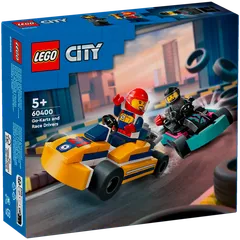 LEGO City Great Vehicles 60400 Go-Kart-autot ja kilpakuljettajat - 1