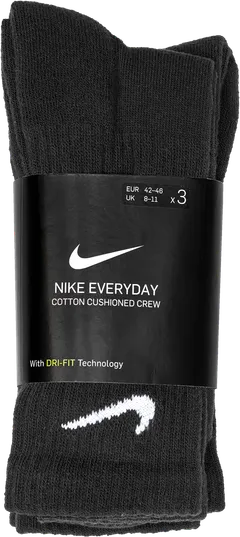 Nike urheilusukat SX7664 3-pack - BLACK - 1