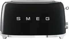 Smeg TSF02BLEU 4-viipaleen Leivänpaahdin, musta - 1