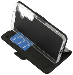 Wave Book Case, Samsung Galaxy S24, Musta - 5