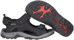 ECCO Andes II miesten sporttinen sandaali - Musta/harmaa - 3