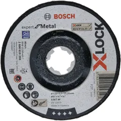 Hiomalaikka X-Lock Expert For Metal 125x6,0mm - 1
