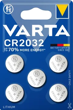 Varta Electronics 5xCR2032 litiumparisto - 1