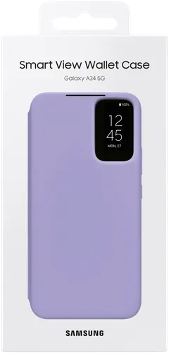 Samsung A34 lompakkokotelo sininen - 4