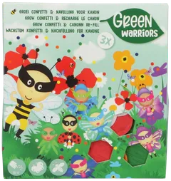 Green Warriors® kukkasiemenkonfettien täyttöpakkaus - 3