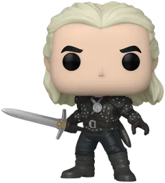 FUNKO POP! Vinyylihahmo: Witcher Geralt w/Chase - 2