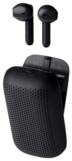 Bluetooth nappikuulokkeet ja kaiutin Speakerbuds musta - 2
