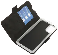 Wave Book Case, Nokia C02, Smoky Sangria - 4