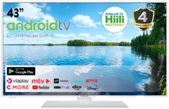 Finlux 43" Full HD Android Smart TV 43G80WCI valkoinen - 2