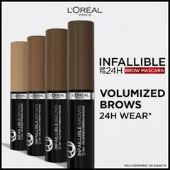L'Oréal Paris Infaillible Brows 24H Volumizing Eyebrow 3.0 Brunette kulmamaskara 5ml - 6