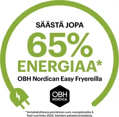 OBH Nordica Easy Fry Oven & Grill 9 in1 -air fyer/miniuuni/grilli - 12