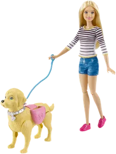 Barbie Walk & Potty Pup And Doll Dwj68 - 3