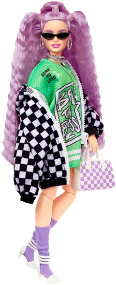 Barbie Extra Racecar Jacket Nukke - 3