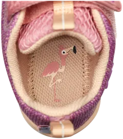 Affenzahn lasten paljasjalkatennari Knit Happy Flamingo - Pinkki - 9