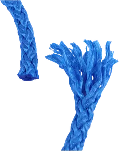 Piippo Palmikoitu propeeniköysi 16mm, sininen - 3
