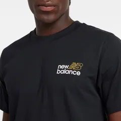 New Balance miesten t-paita Sport Graphic Brand Tee - BLACK - 4