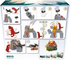 BRIO Dinosaurus ja purkautuva tulivuori - 4