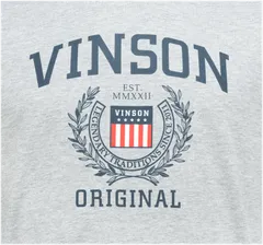 Vinson miesten t-paita Kaiser - Greymelange - 2