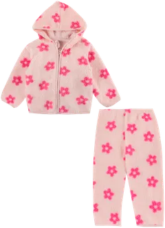 TEX BABY vauvojen fleecepuku I967951 - PINK LIGHT 2 - 1