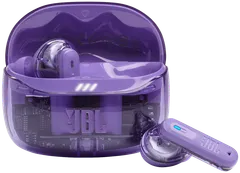 JBL Bluetooth vastamelunappikuulokkeet Tune Beam 2 läpinäkyvä violetti - 1