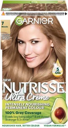 Garnier Nutrisse Ultra Creme 7.0 Blonde Keskivaalea kestoväri 1kpl - 2