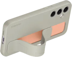 Samsung Galaxy A55 standing grip case suojakotelo harmaa - 4