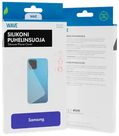 Wave Silikonisuoja, Samsung Galaxy S24 +, Kirkas - 1