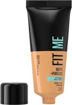 Maybelline New York Fit Me Matte+Poreless -meikkivoide 220 Natural Beige 30ml - 2