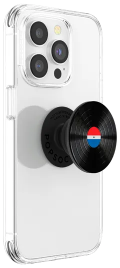 Popsockets puhelinpidike PopGrip Backspin Aluminum 45RPM - 9