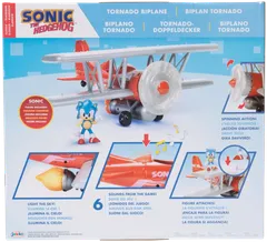 Sonic leikkisetti Tornado Biplane + Sonic-hahmo 2.5" - 14