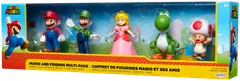 Nintendo hahmot 2.5" Mario & Friends 5-pack - 6