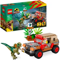 LEGO® Jurassic World 76958 Dilophosauruksen väijytys - 1