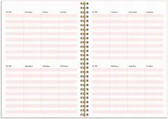 Burde koulukalenteri 24/25 Life Planner Pink - 4