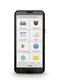Emporia älypuhelin Smart 5 4G musta - 1
