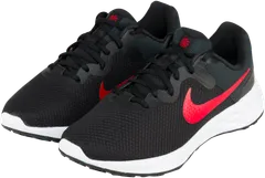 Nike miesten juoksujalkine Revolution 6 DC3728-005 - BLACK/RED - 4