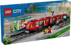 LEGO® City 60423 - Keskikaupungin pikaratikkapysäkki - 2