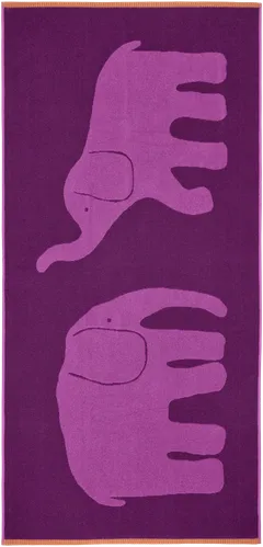 Finlayson Kylpypyyhe Elefantti Vapaa 70x150cm violetti/oranssi - 3