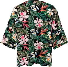 iJeans naisten kimonojakku 220IJ21830 - Flower aop - 2