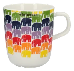 Finlayson muki Mittava 0,4l Elefantti multi - 1