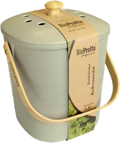 Bioproffa biokeruuastia bambua 3,8 l harmaa, sisältää aktiivihiilisuodattimet - 2