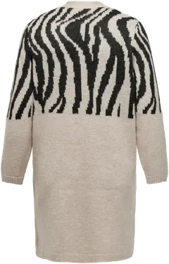 Only Carmakoma naisten neuletakki Carjade Zebra - Whitecap Gray - 2