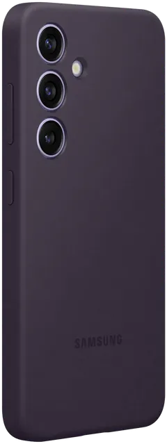Samsung S24 silikonisuoja tumma violetti - 3