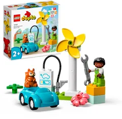 LEGO® DUPLO® Town 10985 Tuulivoimala ja sähköauto - 1
