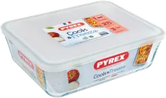 Pyrex Cook & Freeze lasivuoka ja kansi 25x19cm - 1